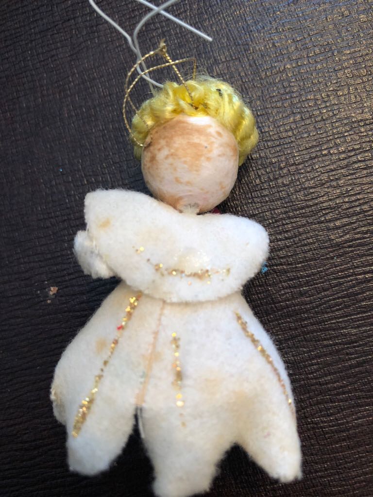 Angel With Candle  ornament collectible - Main Image 2