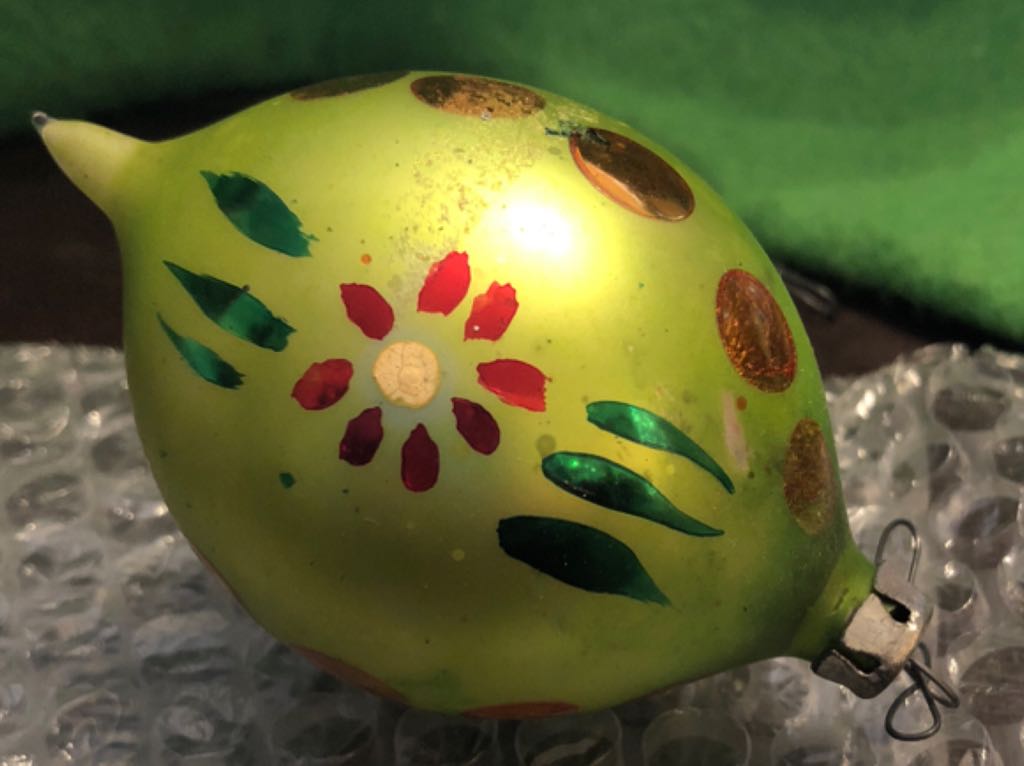 Red And Gold Snowflake