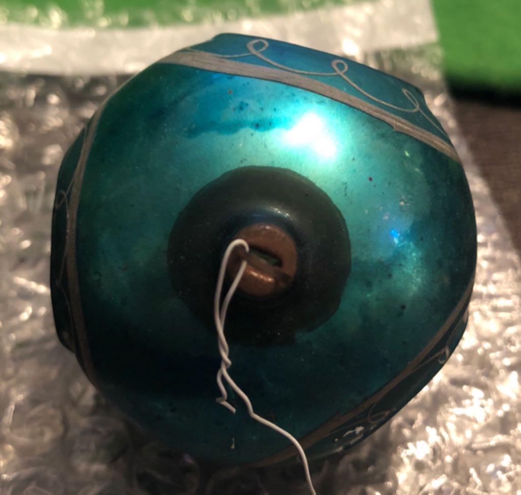 Ball Christmas Cornucopia Gift Ice Cream  ornament collectible - Main Image 2