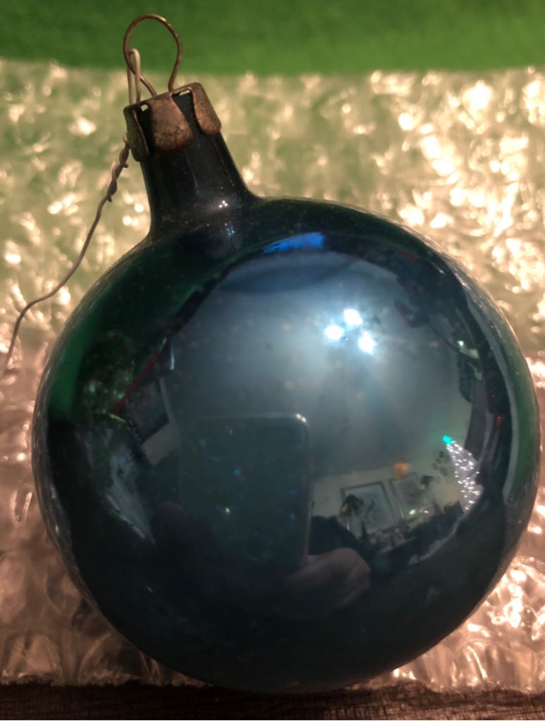 Blue Ball  ornament collectible - Main Image 1