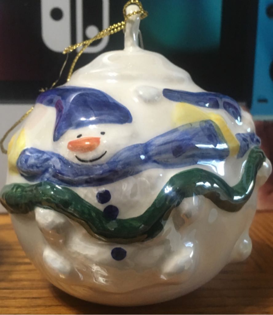Snowman Ornament Ball  (Snowman) ornament collectible - Main Image 2