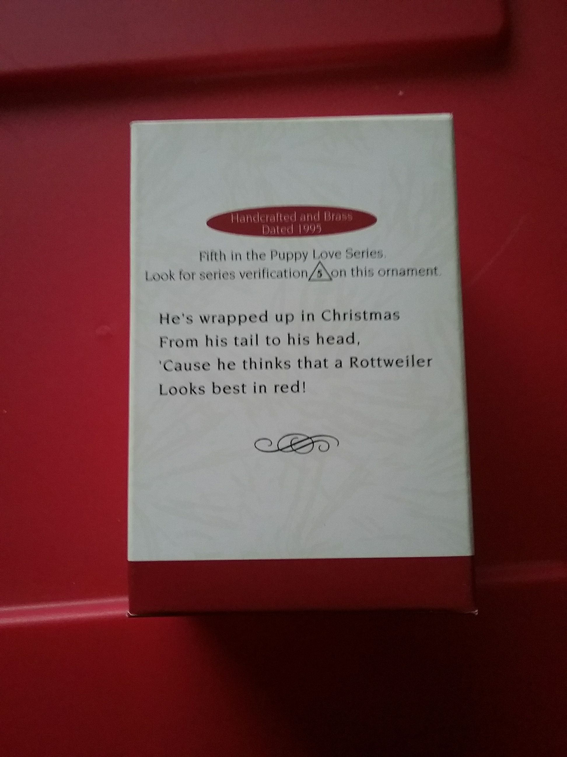 Puppy Love - Puppy Love ornament collectible - Main Image 2