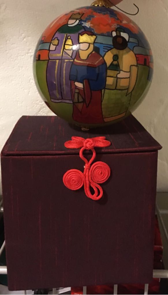 Li Bien Nativity Scene Ball Ornament  (Jesus) ornament collectible - Main Image 2