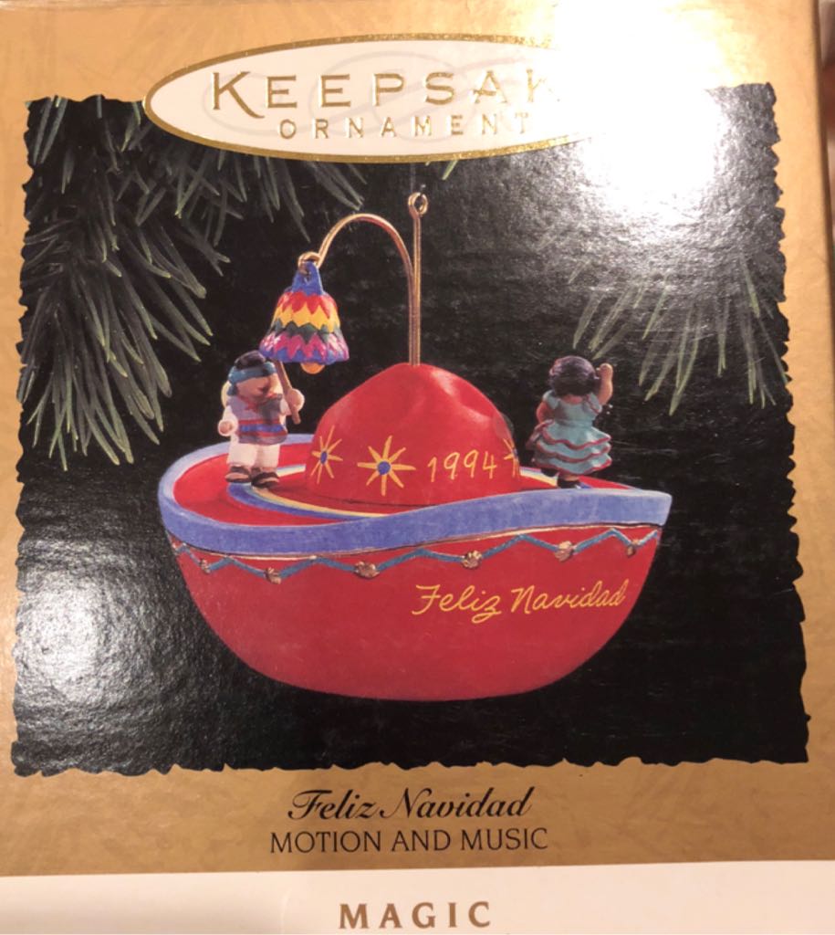 Feliz Navidad - Magic Sound & Motion (Christmas En Espanol) ornament collectible - Main Image 1