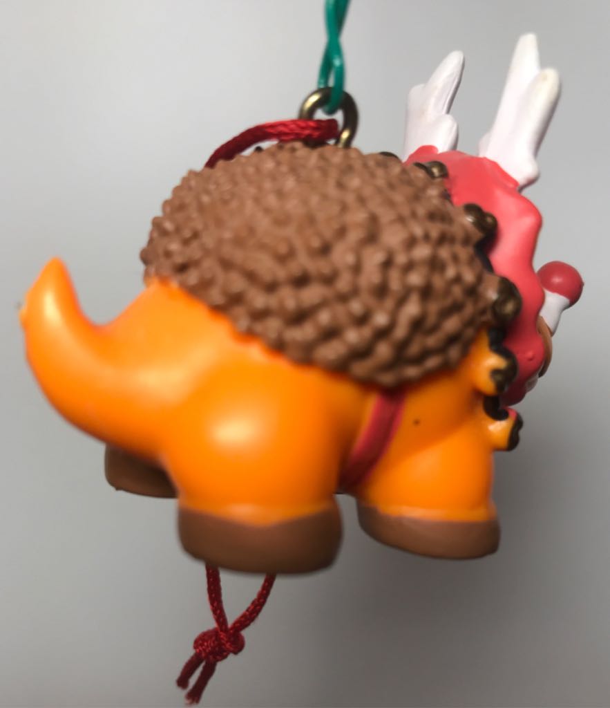 Dinosaur, Orange - Dino Holiday Ornaments ornament collectible - Main Image 2