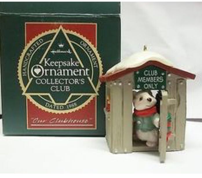 Our Clubhouse - Keepsake Ornament Collector Club (Hallmark Keepsake Ornament Club) ornament collectible - Main Image 2