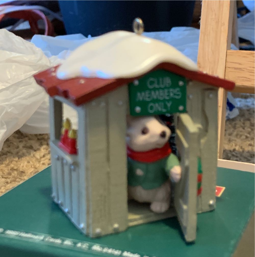 Our Clubhouse - Keepsake Ornament Collector Club (Hallmark Keepsake Ornament Club) ornament collectible - Main Image 4