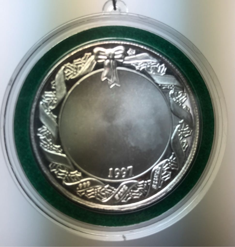 Happy Holidays Silver Coin  (Gifts From Others) ornament collectible - Main Image 2