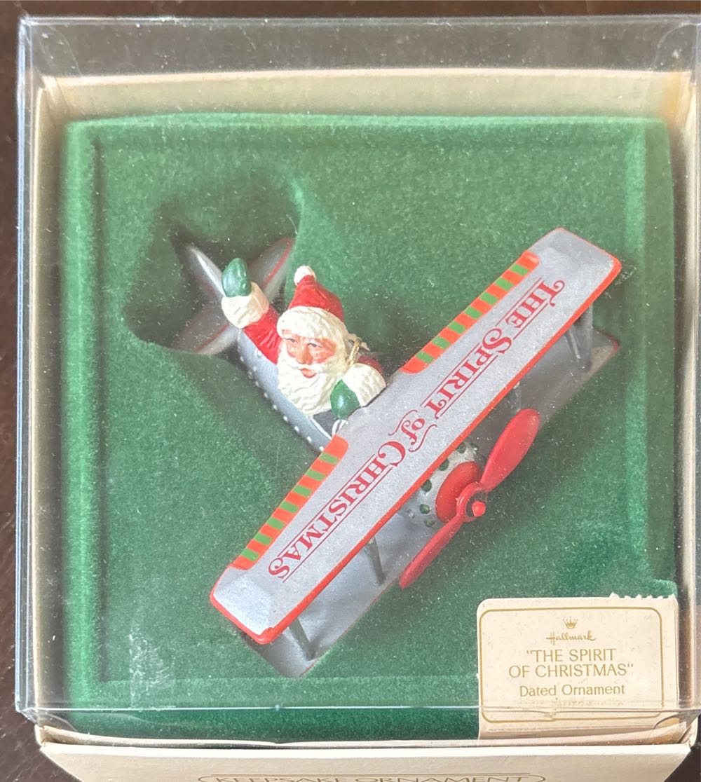 The Spirit of Christmas - Airplane (Airplane) ornament collectible - Main Image 3