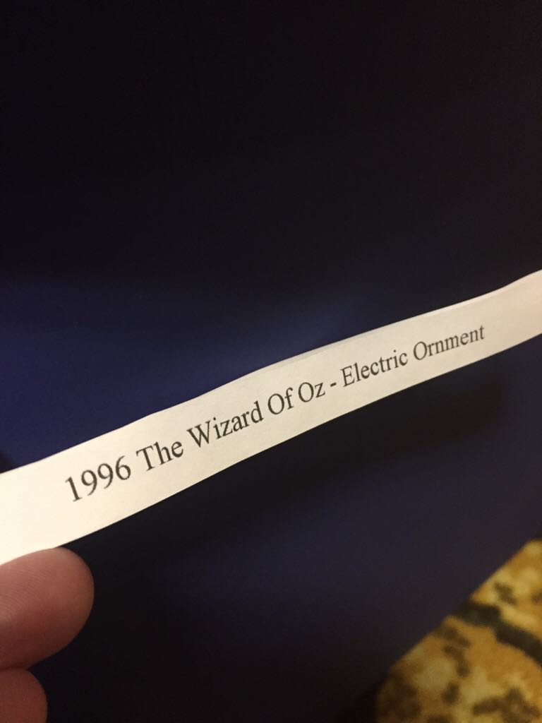 Wizard Of Oz 1996  ornament collectible - Main Image 2