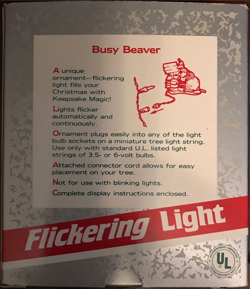 Busy Beaver - Animals (Beavers) ornament collectible - Main Image 3