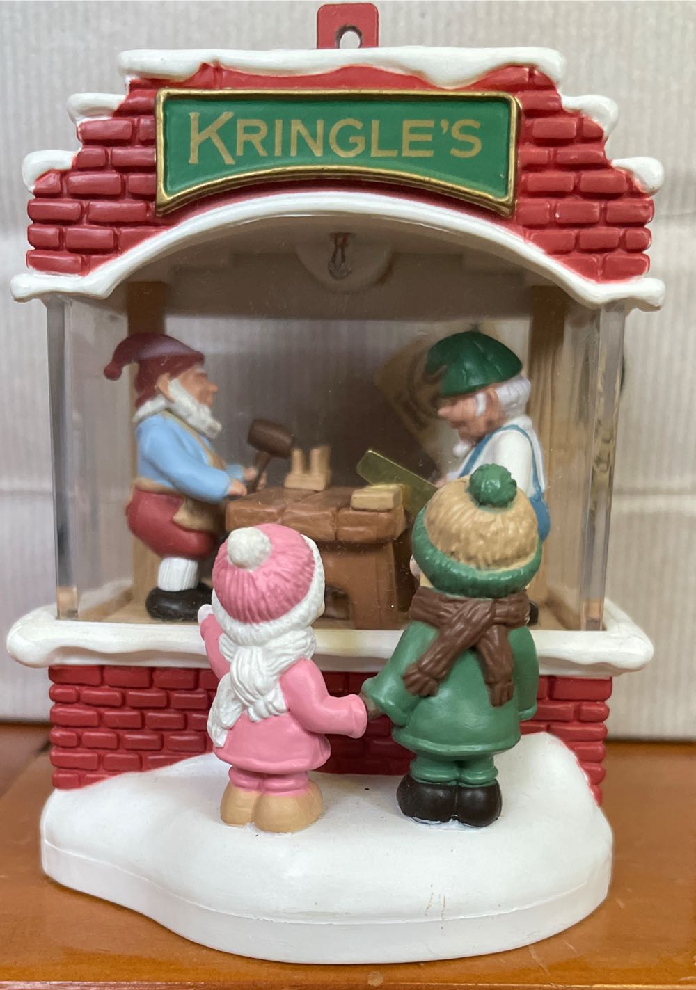 Kringle’s Toy Shop - Light And Motion (Christmas Windows) ornament collectible - Main Image 3