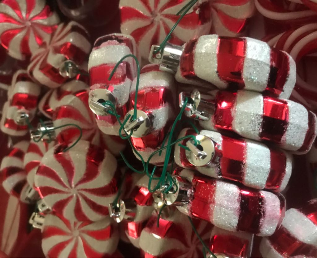 Glitter Starlight Peppermint  - Christopher Radko (Starlight Peppermint Christmas) ornament collectible - Main Image 2