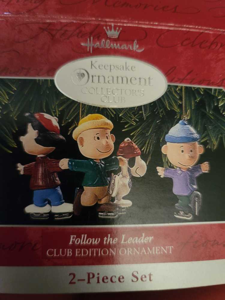 Peanuts KOCC - 1998 - Follow the Leader - Keepsake Ornament Collector Club (Peanuts) ornament collectible - Main Image 2