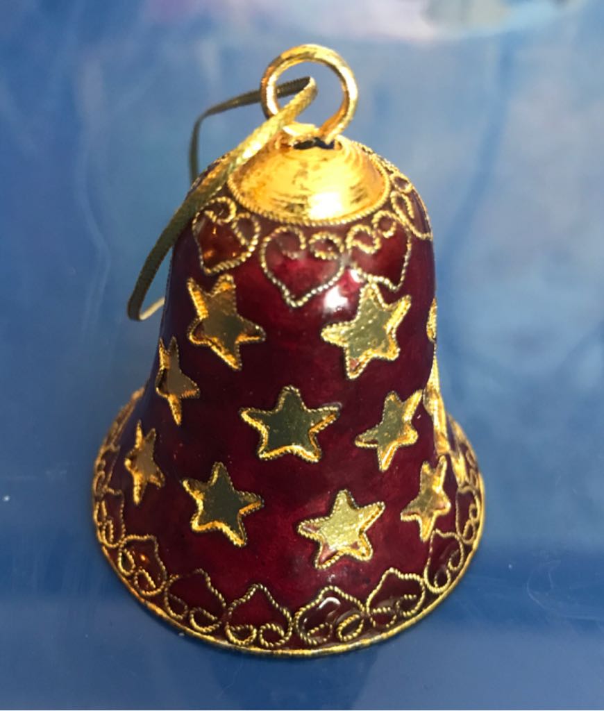 Cloisonne - Bell - Angel  ornament collectible - Main Image 2