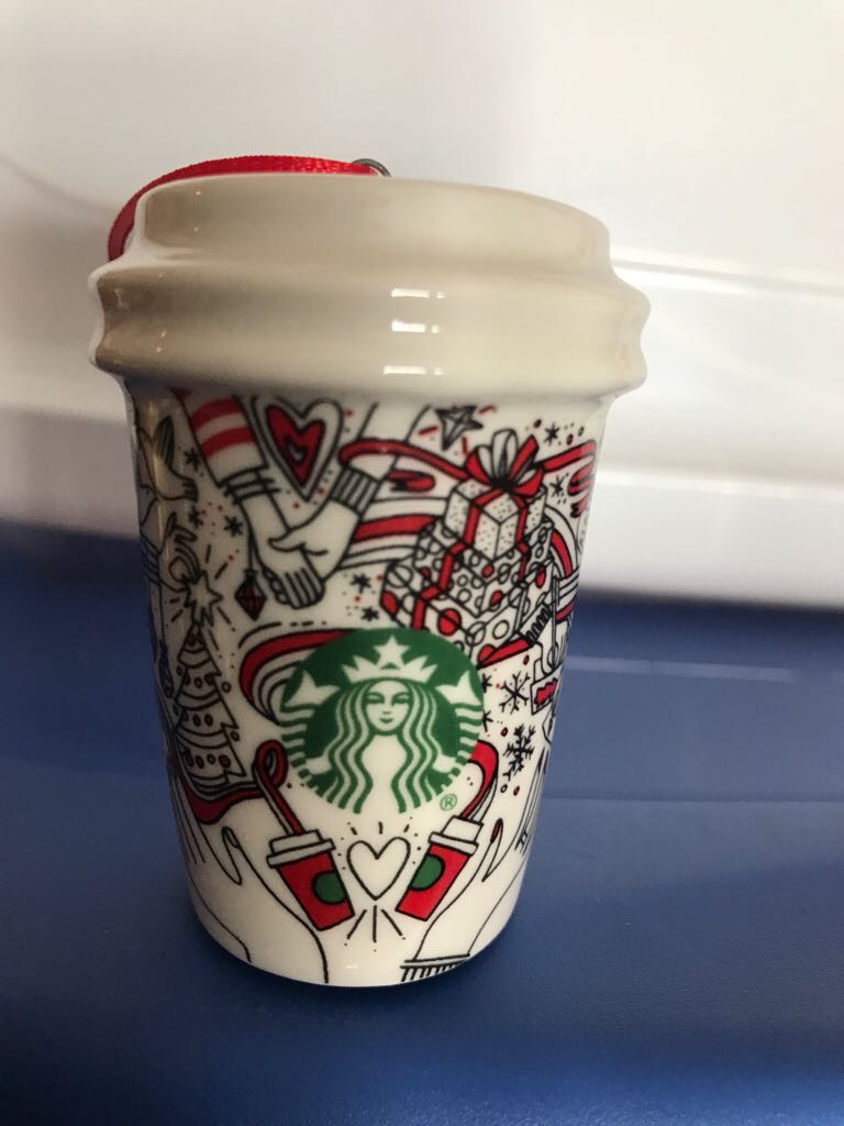 Starbucks Holiday 2017 - Starbucks Cup (Starbucks Annual) ornament collectible - Main Image 1