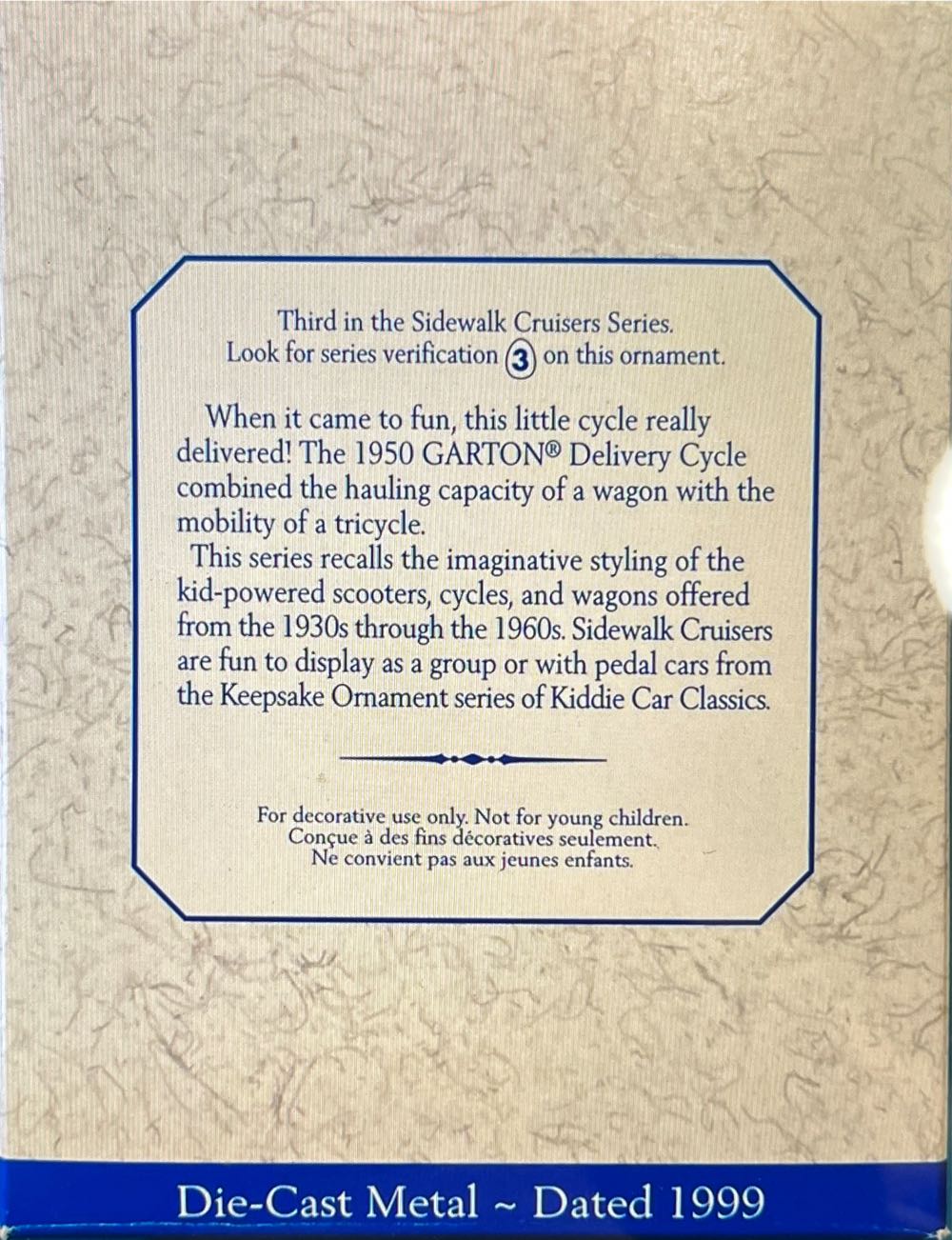 Sidewalk Cruisers #3 - Sidewalk Cruisers (Sidewalk Cruisers) ornament collectible - Main Image 2