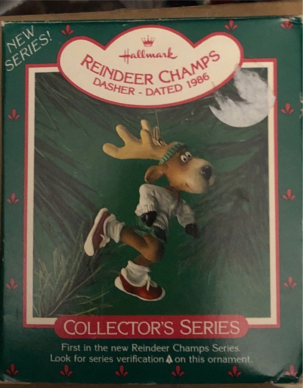 Reindeer Champs - Dasher #1 - Collector’s Series (Reindeer Champs) ornament collectible - Main Image 3