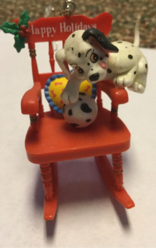 101 Dalmations Rocking Chair - 101 Dalmatians (Disney) ornament collectible - Main Image 2