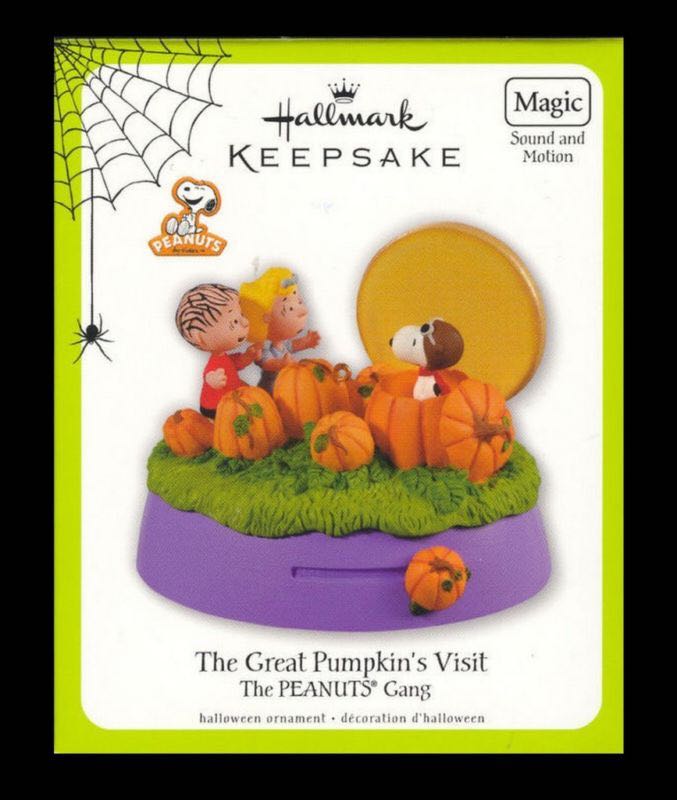 The Great Pumpkin’s Visit - The Peanuts Gang (Peanuts) ornament collectible - Main Image 1