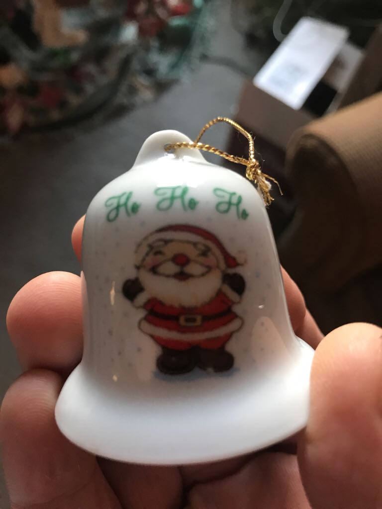 Santa Bell  ornament collectible - Main Image 2