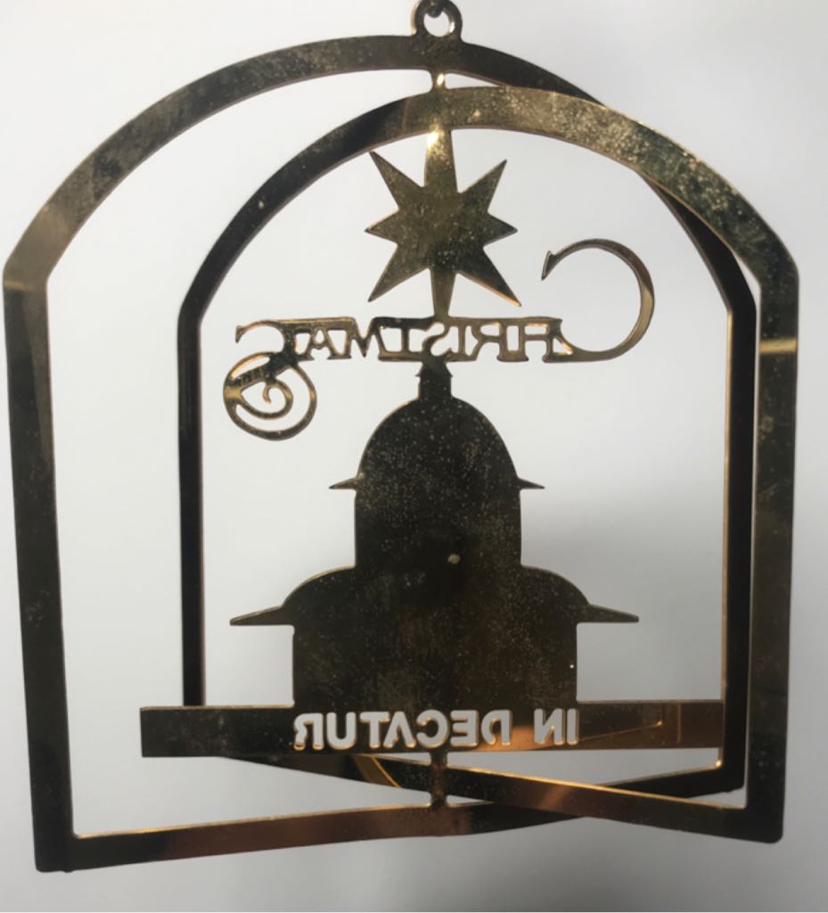 Christmas In Decatur - None (Brass) ornament collectible - Main Image 2