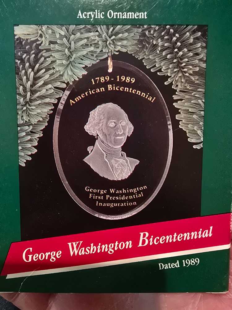George Washington Bicentennial - Patriotic (US Presidents) ornament collectible - Main Image 2