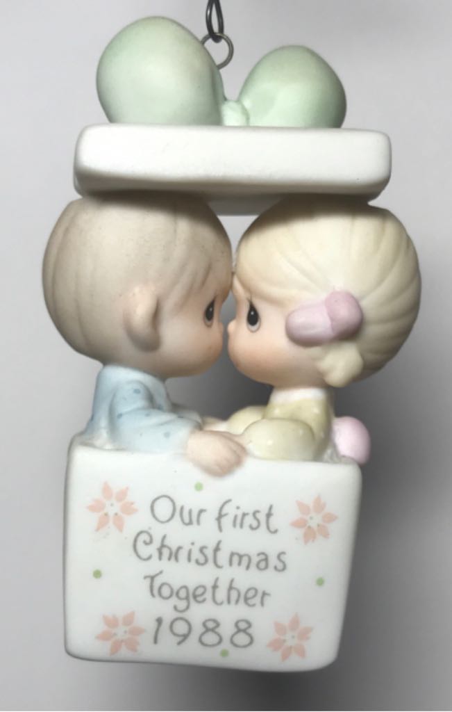 George Franke - Round - Stencil - Village - Red