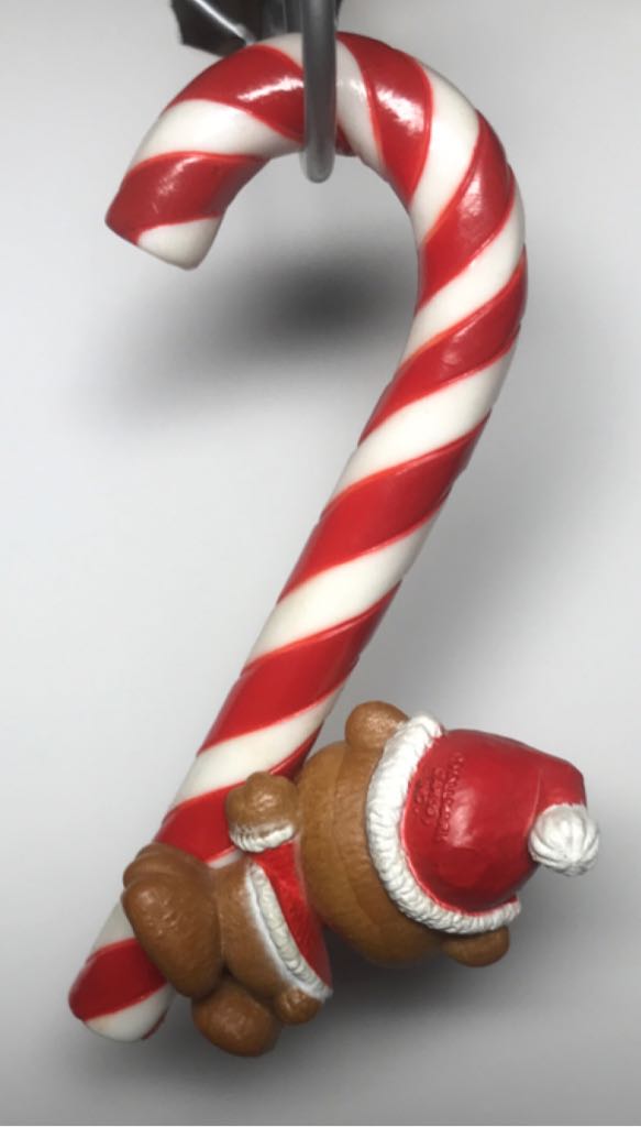 A Christmas Treat - Tree Trimmers Collection (Teddy Bear, Candy Cane) ornament collectible - Main Image 2
