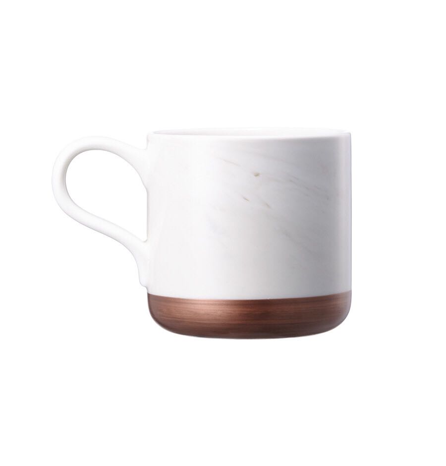 Marble White Mug  (Mug) ornament collectible - Main Image 2