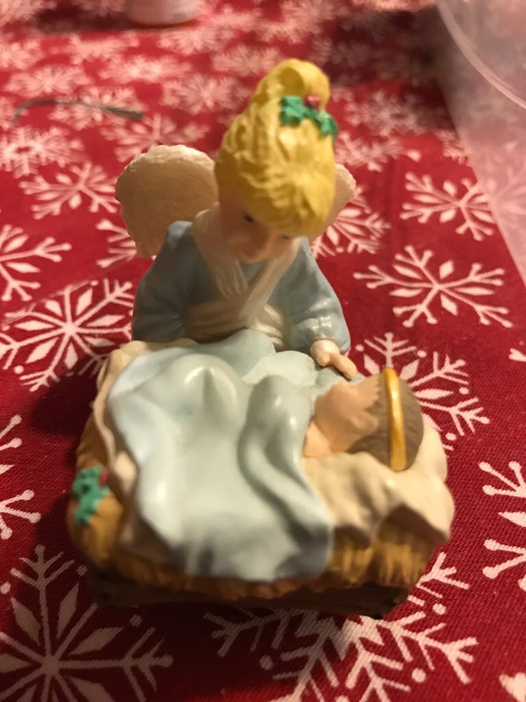 Happy Birthday Jesus - Baby Jesus (Angel) ornament collectible - Main Image 2