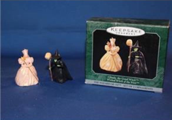 Glinda, The Good Witch & Wicked Witch Of The West - Wizard Of Oz (The Wizard Of Oz) ornament collectible - Main Image 2