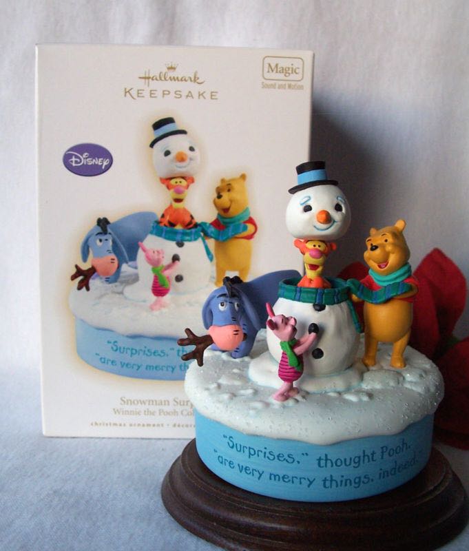 Snowman Surprise  - Winnie The Pooh Collection (Disney) ornament collectible - Main Image 2