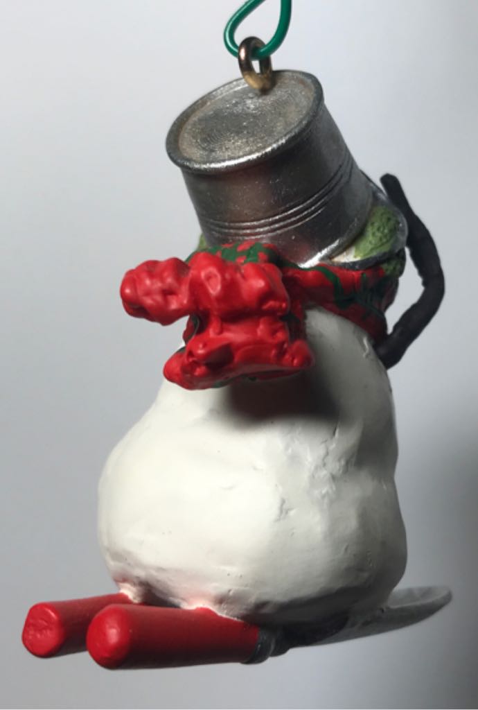 Snowman Skiing  - Snowmen (Hallmark Keepsake) ornament collectible - Main Image 2