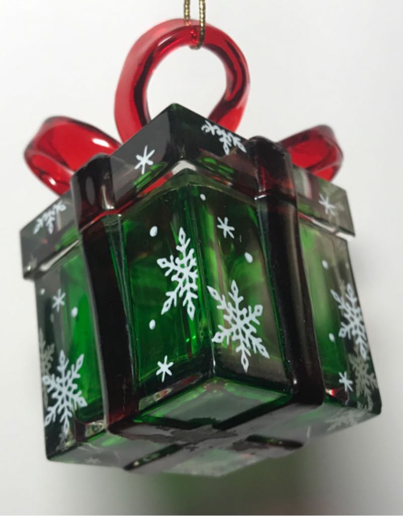 Lucite Package  ornament collectible - Main Image 2