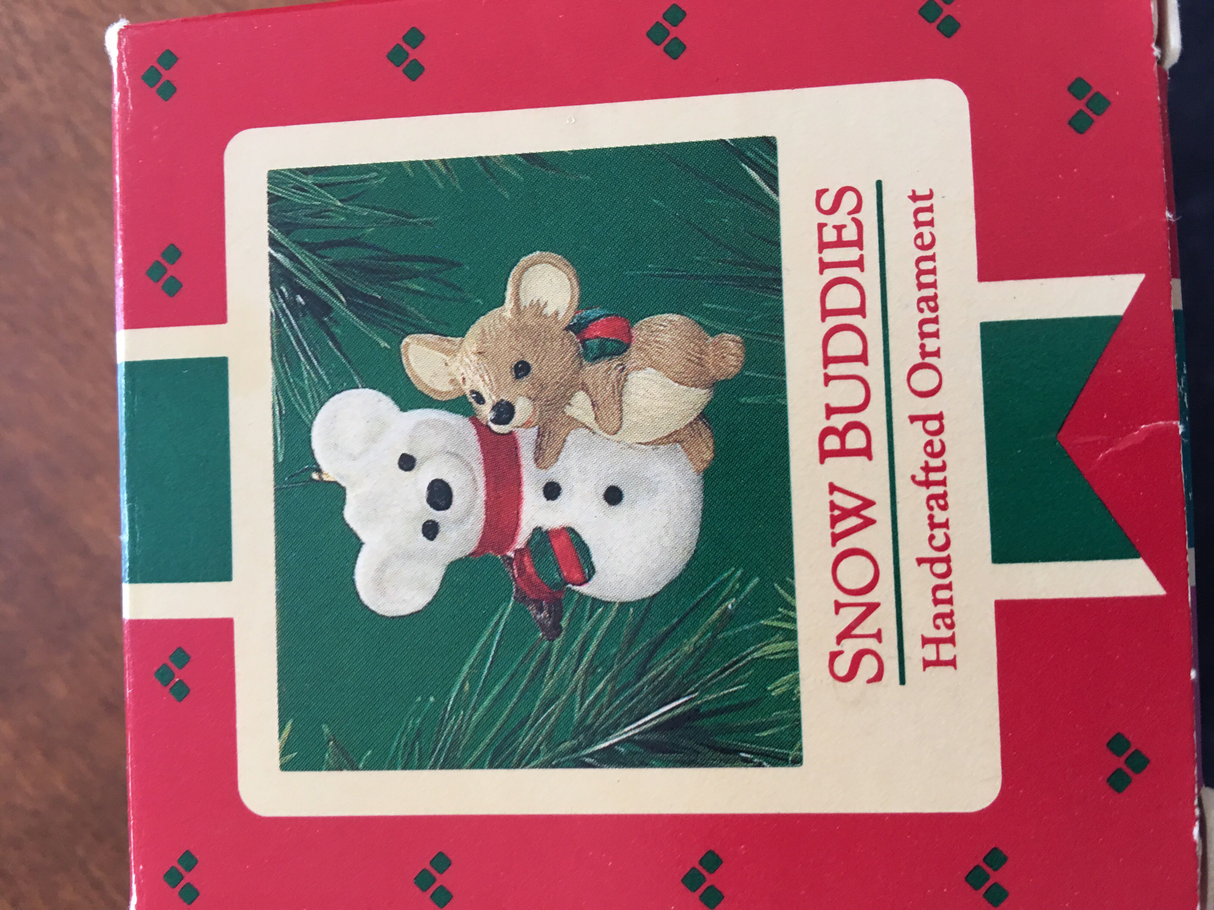 Snow Buddies - Keepsake Ornament (Snowman, Mice) ornament collectible - Main Image 2