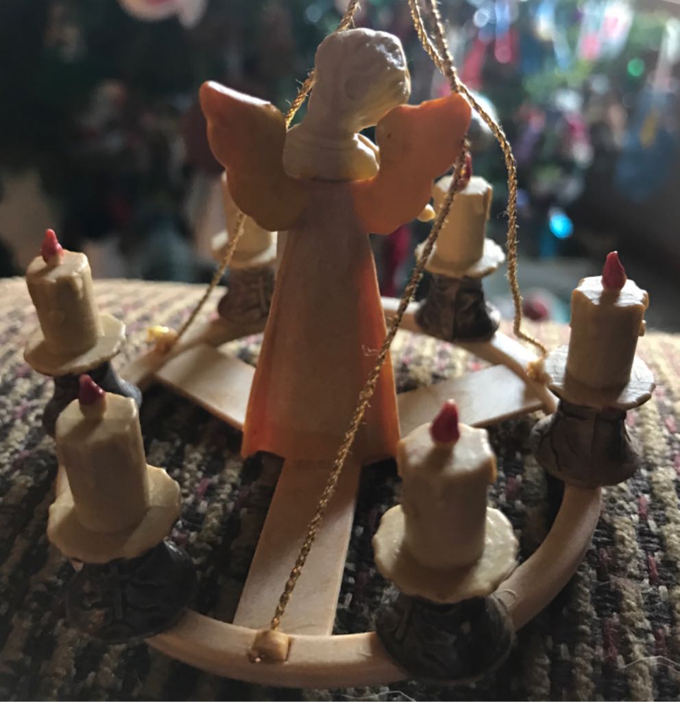 Angel Candleabra  ornament collectible - Main Image 2