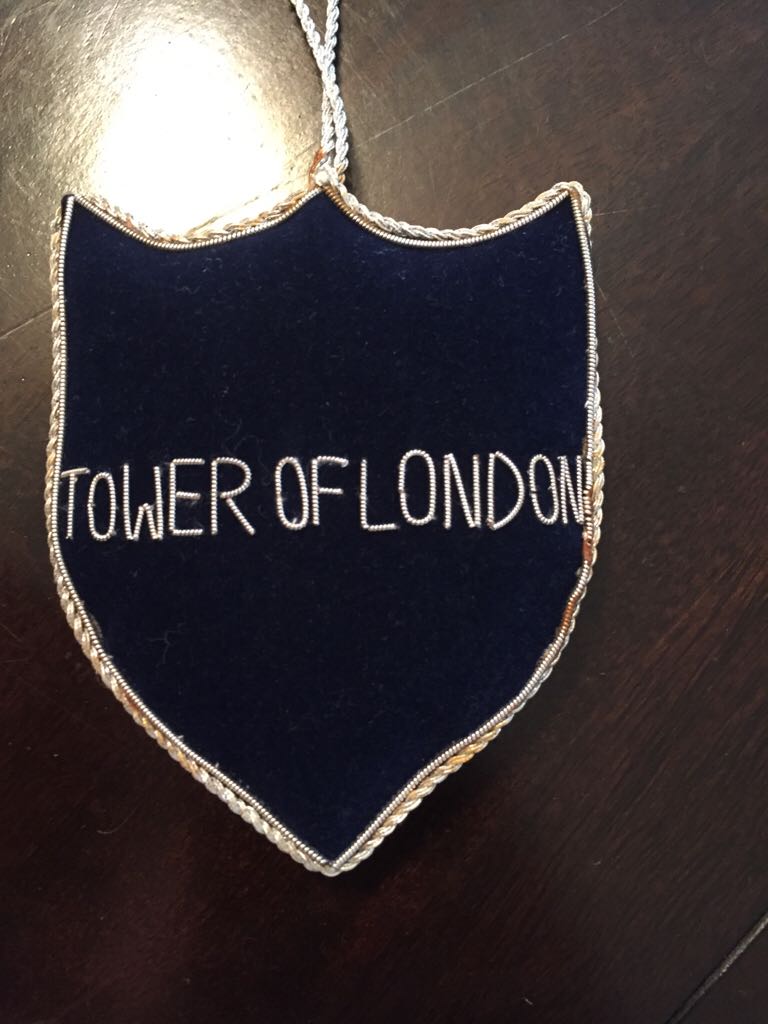 Tower Of London UK Shield  ornament collectible - Main Image 2