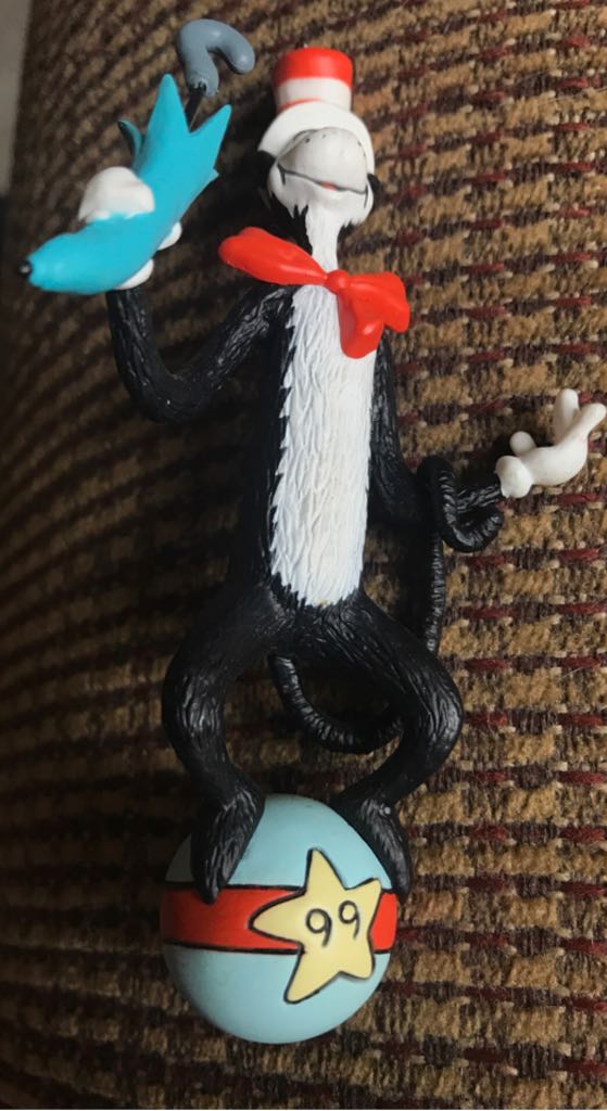 Dr. Seuss Books - 1999 - #1 - Cat In The Hat - Dr. Seuss Books (Collectible Series) ornament collectible - Main Image 1
