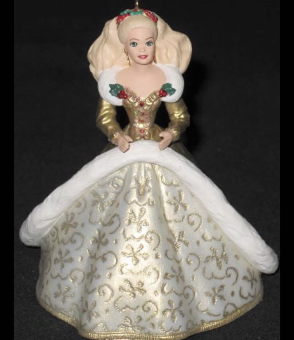Barbie: Holiday Barbie 1994 #2 - Barbie (Holiday Barbie) ornament collectible - Main Image 3