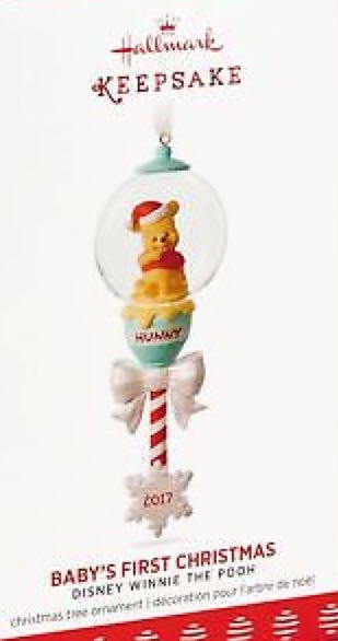Baby’s First Christmas - Winnie the Pooh (Baby’s First Christmas) ornament collectible - Main Image 2