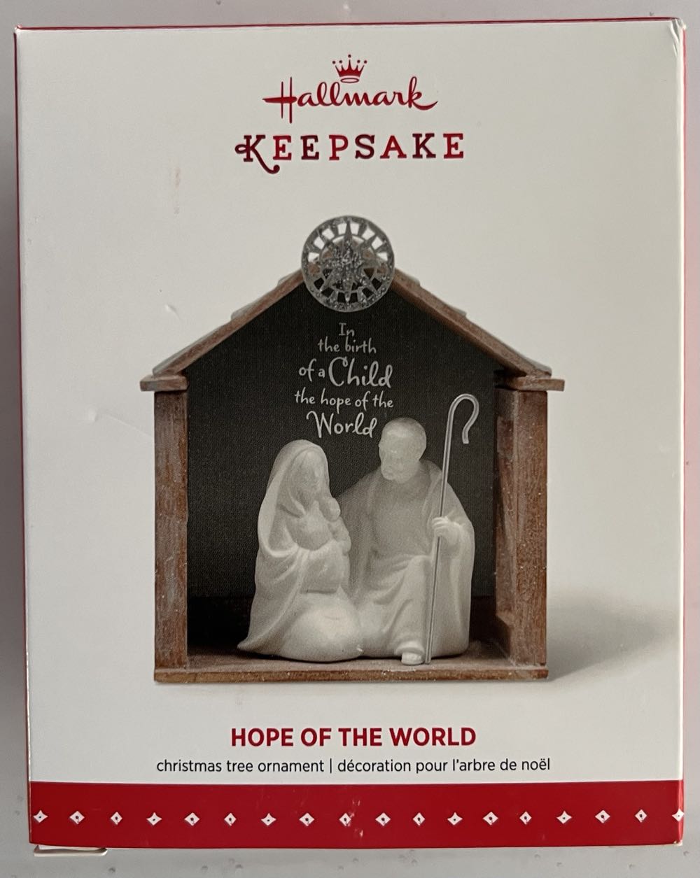 Hope Of The World  (Nativity) ornament collectible - Main Image 3