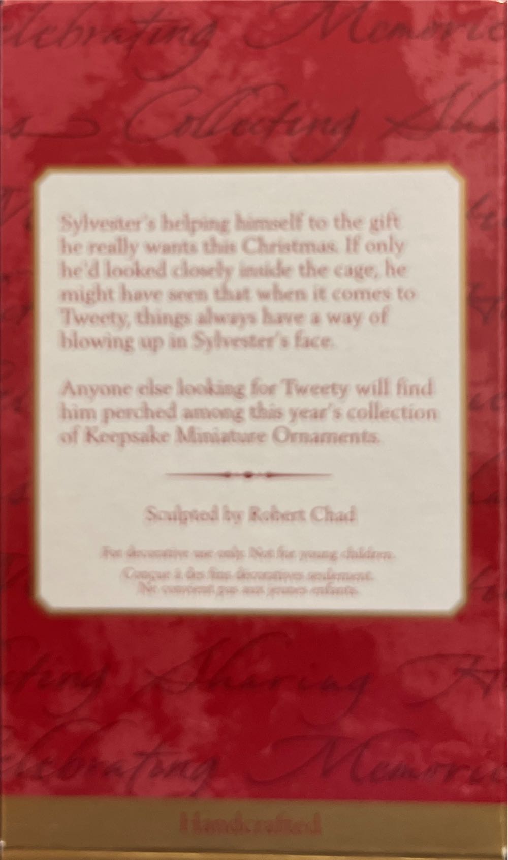 Sylvesters Bang Up Gift - Looney Tunes (Looney Tunes) ornament collectible - Main Image 2