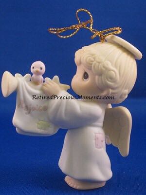 Precious Moments - Rejoice O Earth - Flower 1988 Flower (Precious Moments) ornament collectible - Main Image 1