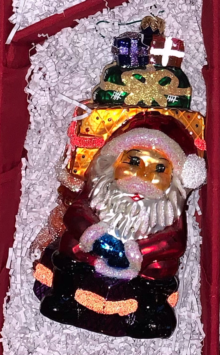 Piled Mile High  (Santa) ornament collectible - Main Image 2
