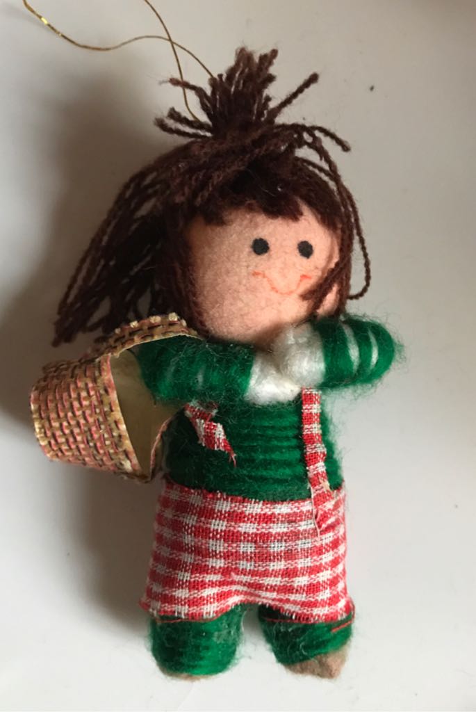 Yarn Boy  (Handcrafted) ornament collectible - Main Image 1