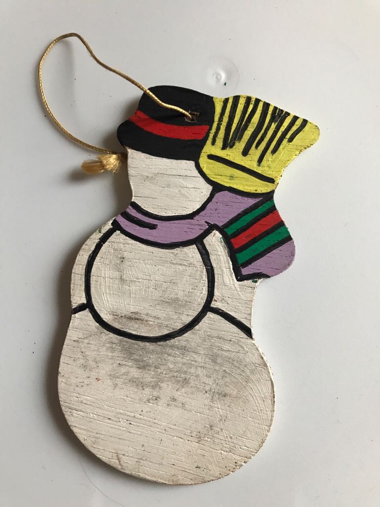 Arrow - Wood - Snowman - Snowman (Paint By Number) ornament collectible - Main Image 2