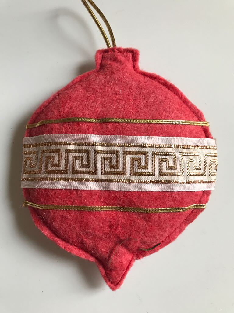Felt - Ornament - Red - Ornament (Christmas) ornament collectible - Main Image 1