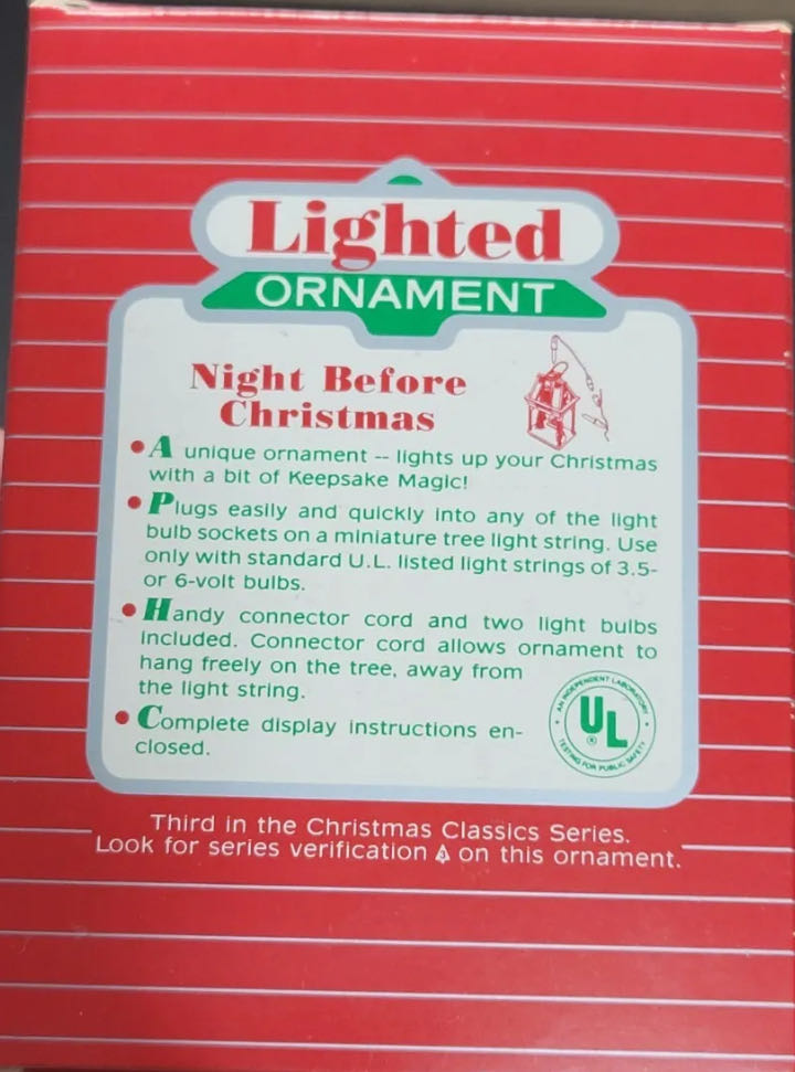 Christmas Classics #3 Night Before Christmas - Christmas Classics (Collectible Series) ornament collectible - Main Image 2