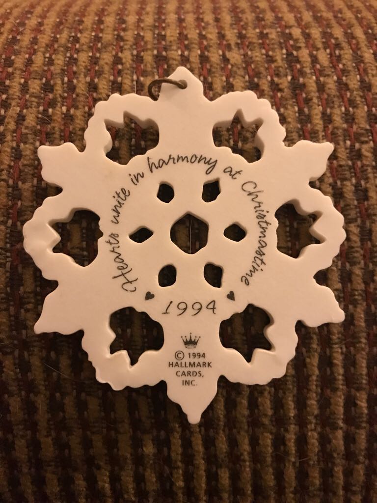 Hearts In Harmony - Love (Snowflake) ornament collectible - Main Image 2